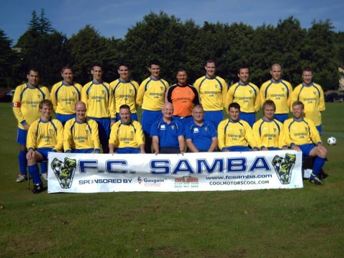 FC Samba team photo, 2006