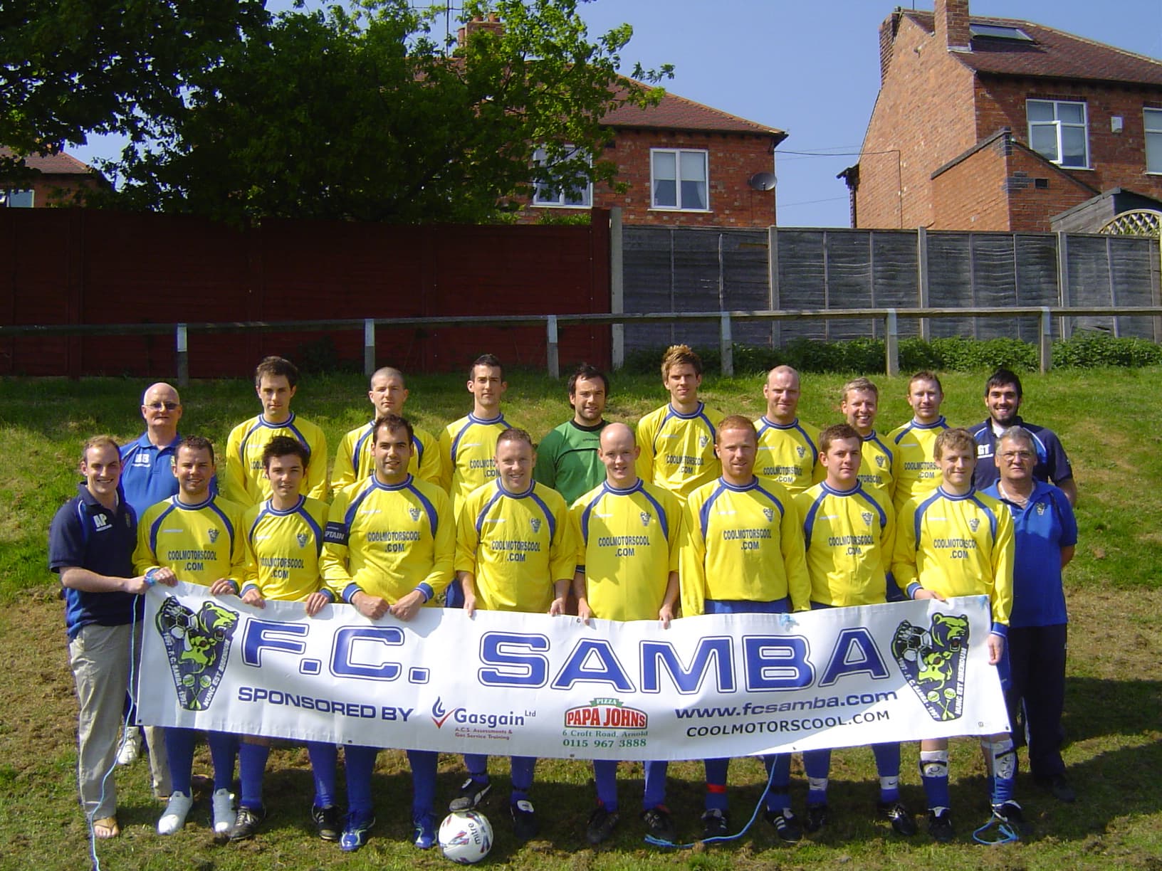 FC Samba team photo, 2007