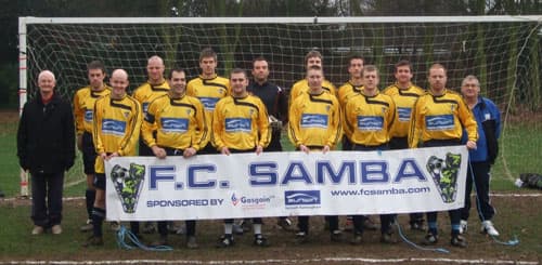 FC Samba team photo, 2008